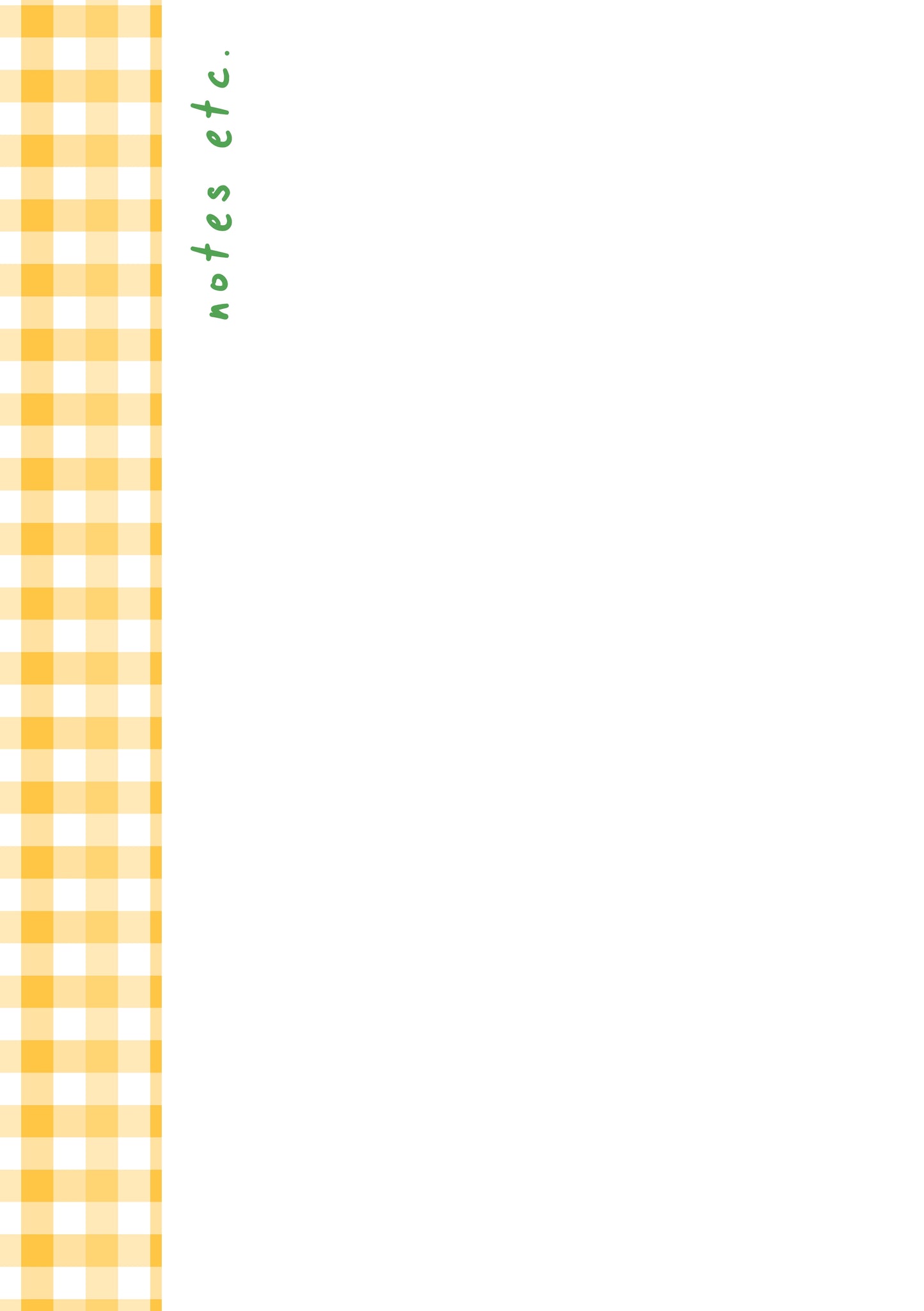 pocket notebook - notes etc.