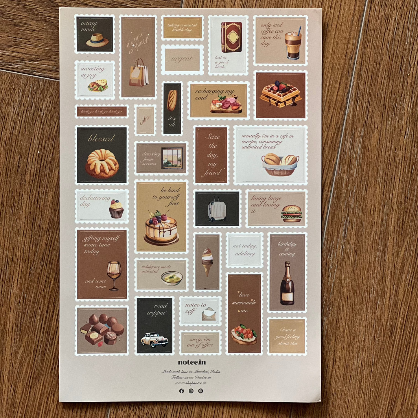 vintage sticker sheets