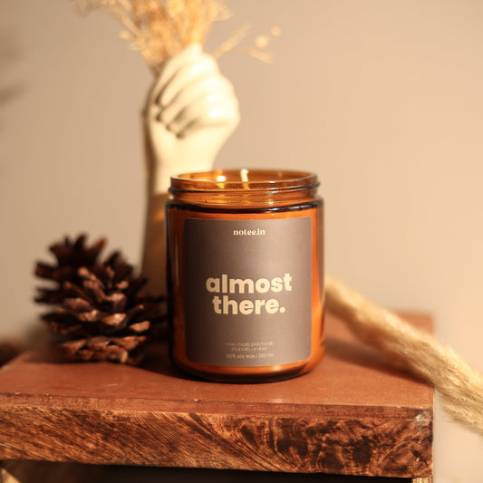 almost there candle