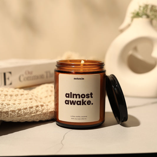 almost awake candle
