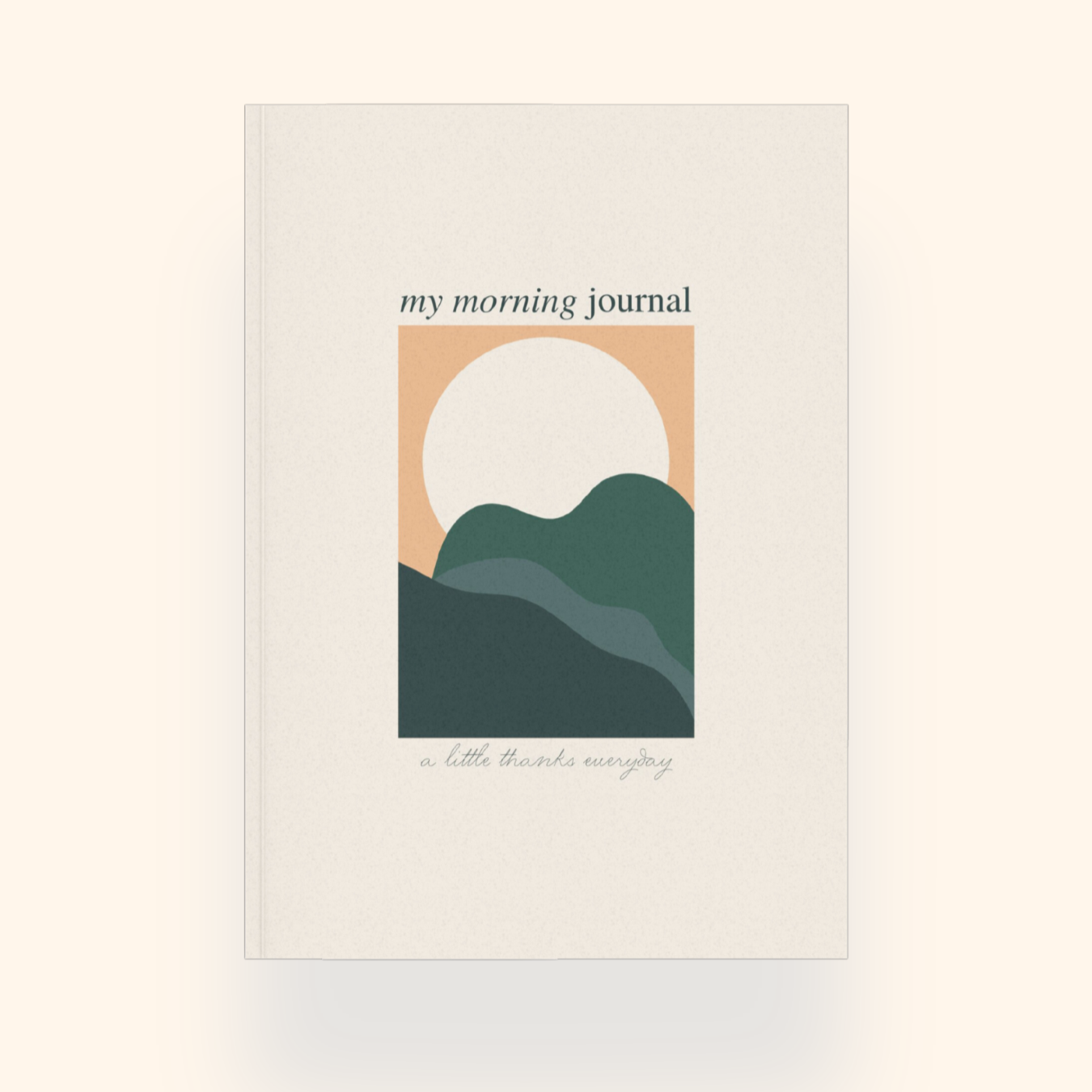 my morning journal