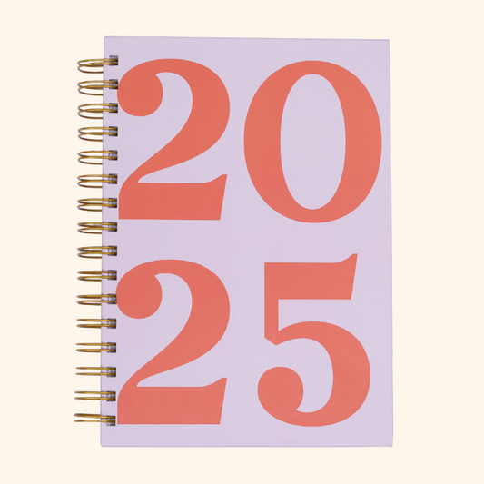2025 yearly planner (Pastel)