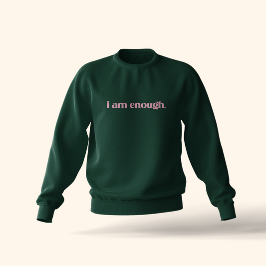 notee oversized sweatshirt (i am enough)