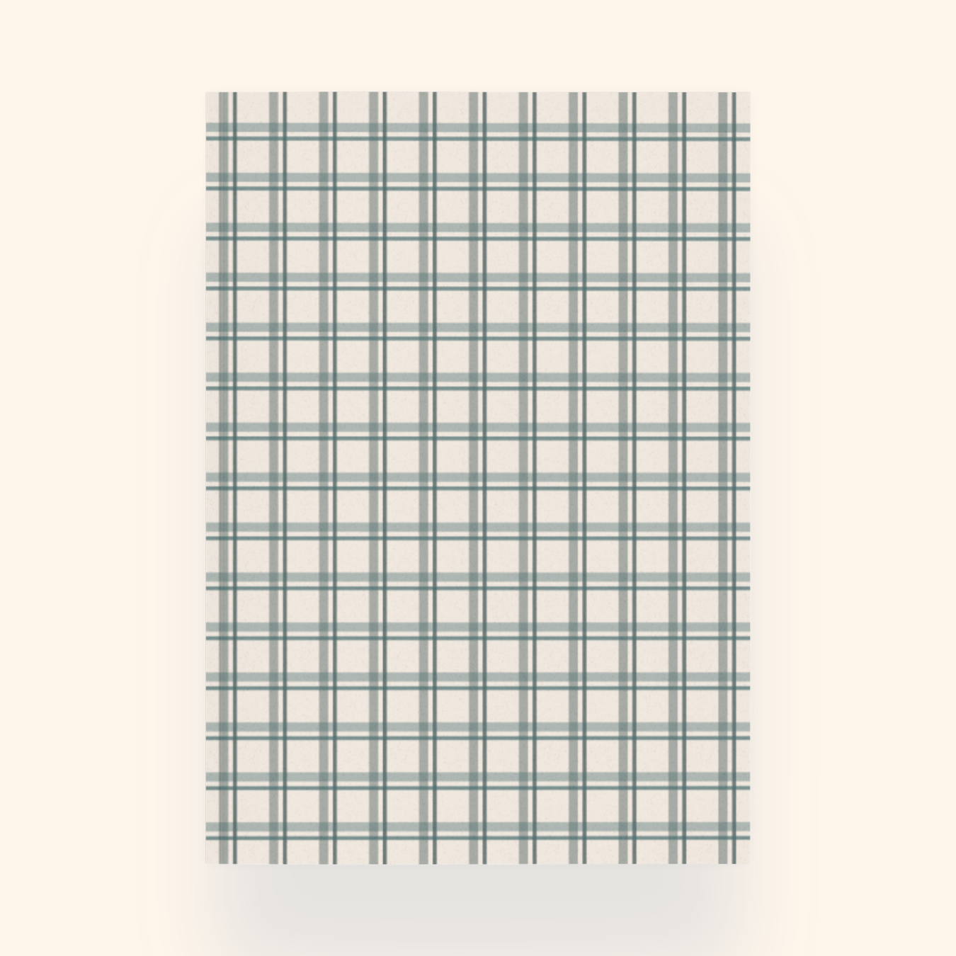 note to self (gingham)