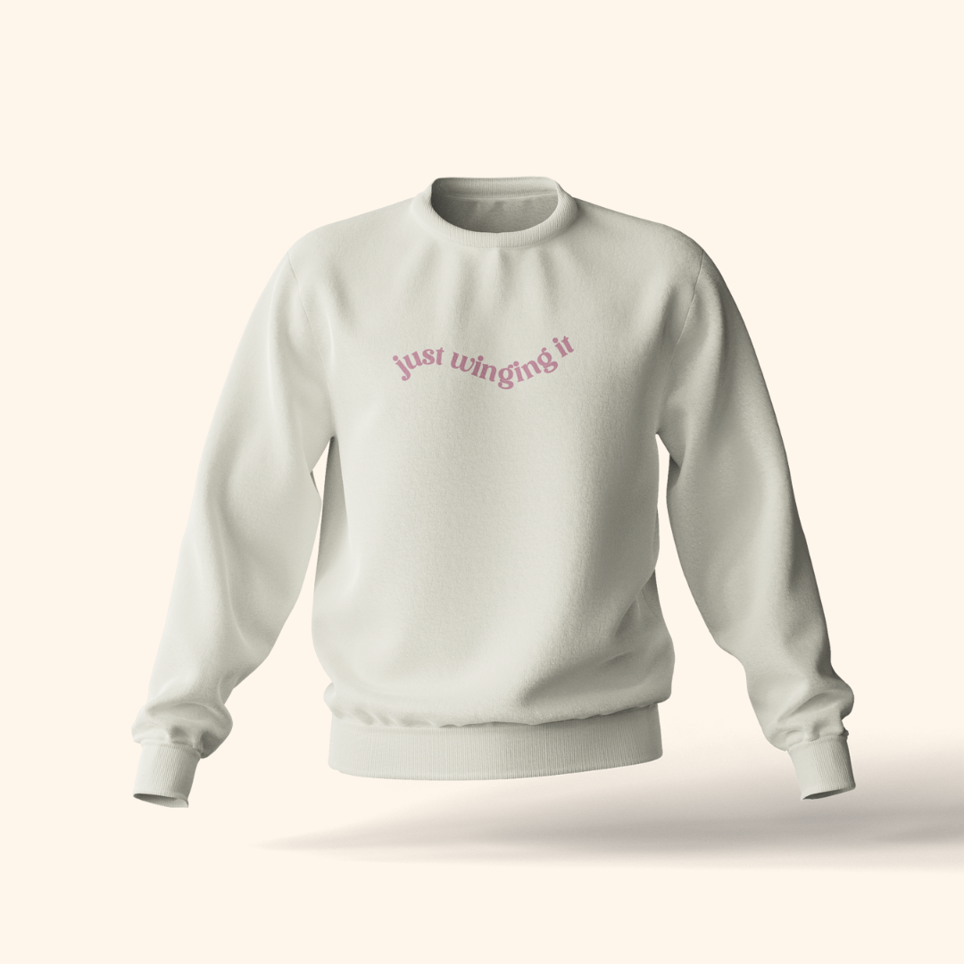 notee oversized sweatshirt (just winging it)