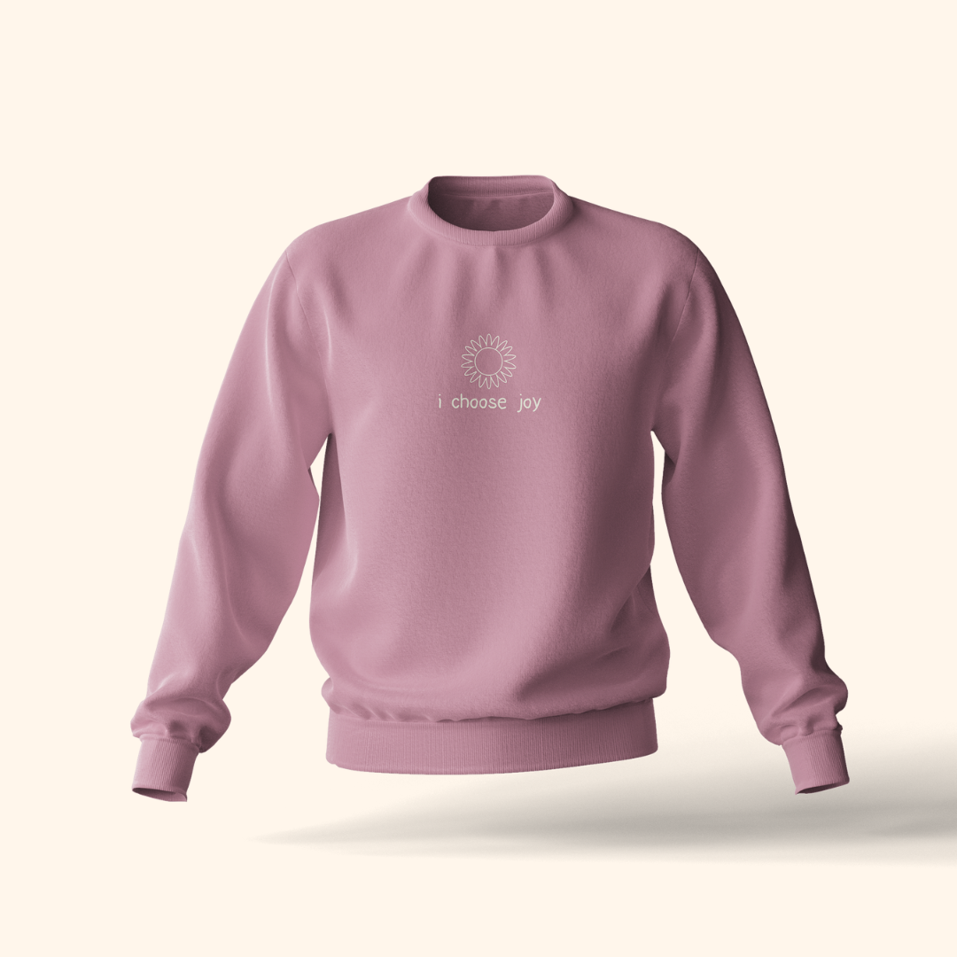 notee oversized sweatshirt (i choose joy)