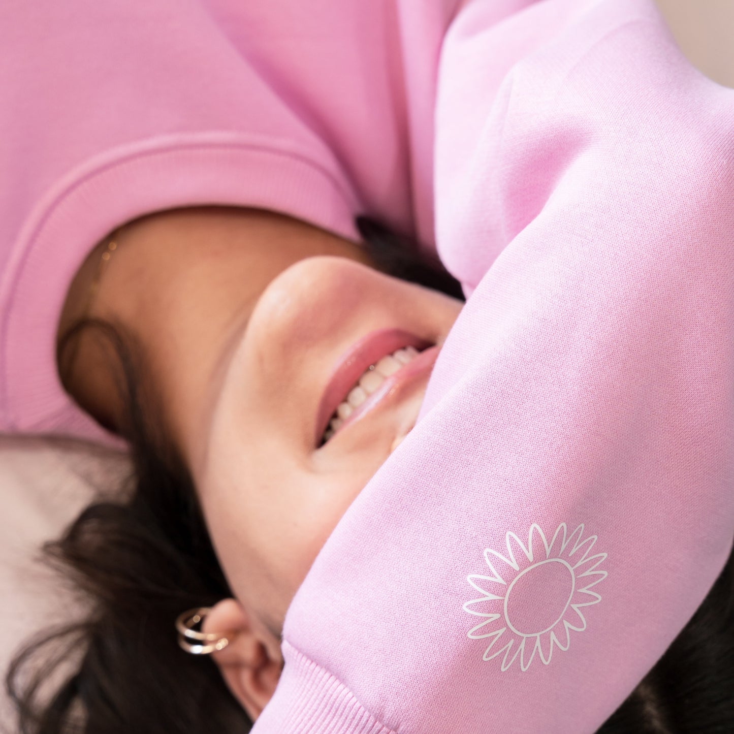 notee oversized sweatshirt (i choose joy)