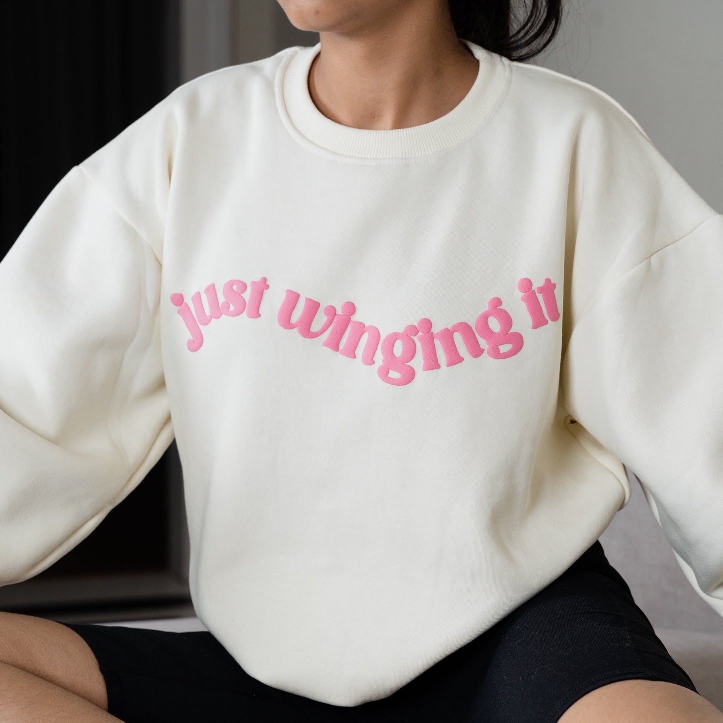 notee oversized sweatshirt (just winging it)